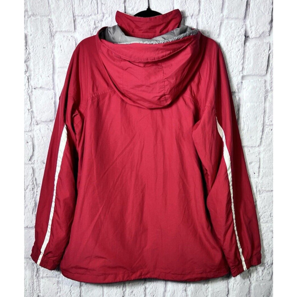 COLUMBIA CONVERT Womens L Ski Snow Winter Jacket Waist Suspenders Removable Hood - Picture 2 of 10